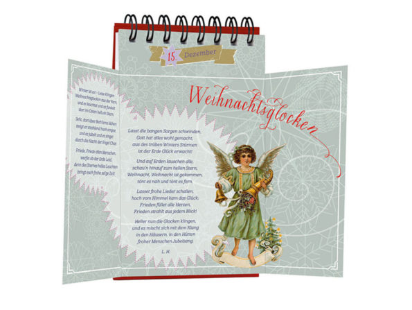 Katharina Mauder Seitenwaise Text, Adventskalender, nostalgisch, Nostalgie, Vintage, Weihnachten, Advent