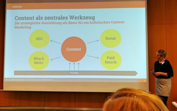 Online Marketing Konferenz Lüneburg, 2018, OMK, Anna Marquardt, Adrienne Becker, web-netz, Content Marketing